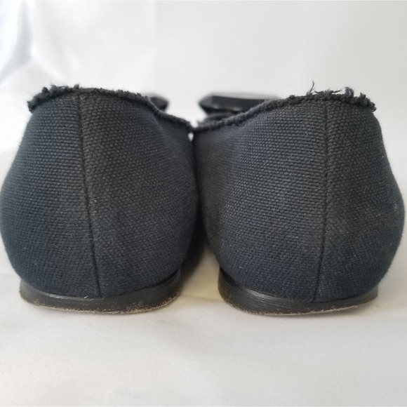 MARC JACOBS | Ballet Flats Huge Jewel Crystal Gem Square Toe Size US 7.5/EU 37.5 - Picture 5 of 11